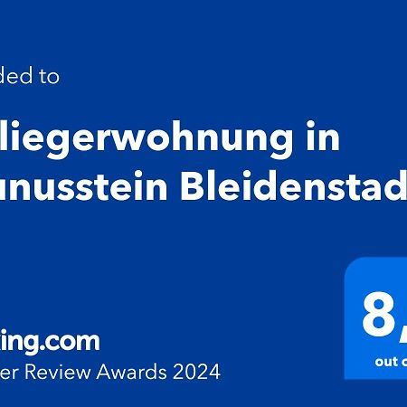 Einliegerwohnung In Taunusstein Bleidenstadt Εξωτερικό φωτογραφία